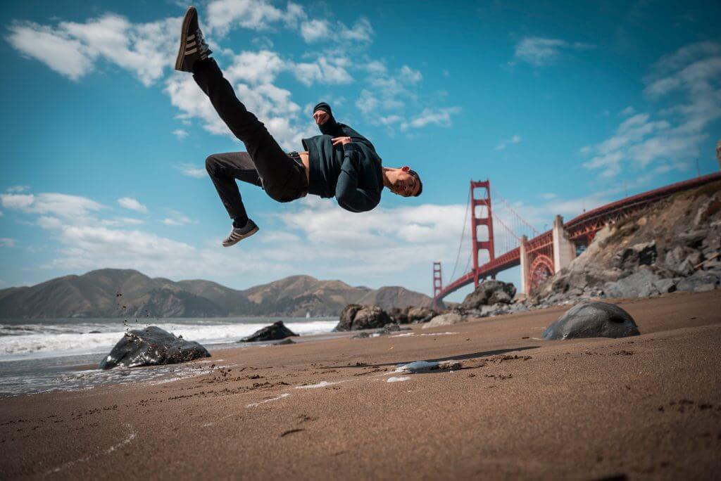 tricking baker beach 1024x684